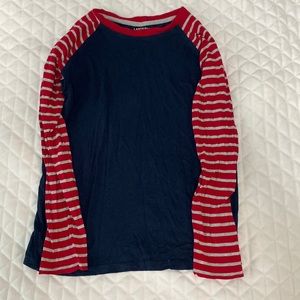 Boys size Medium long sleeve Lands End  shirt